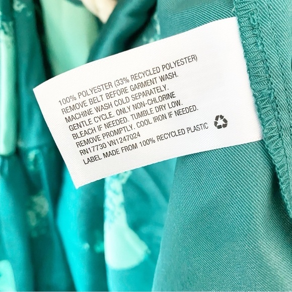 ALEXIS x Target Green Puff Sleeve Rope Belt Mini Dress Sz XS - Picture 10 of 12